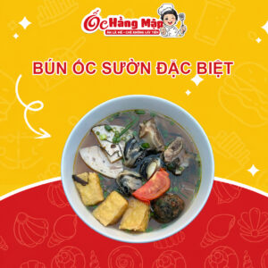 Bún Ốc Sườn Đặc Biệt