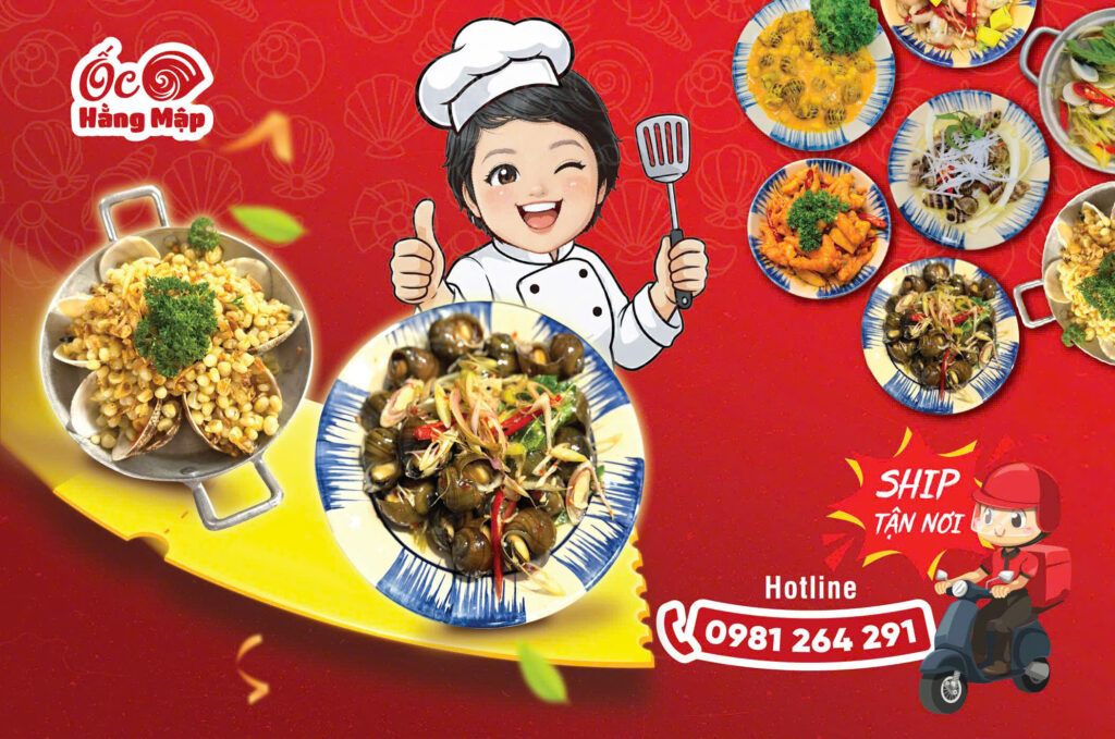 quán ốc ngon tại Mỹ Đình