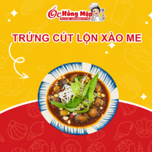 Trứng Cút lộn Xào Me